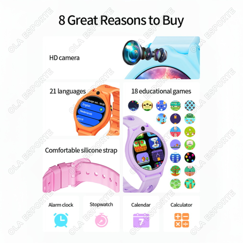 Novo Smartwatch 2026 para Cria - Smartwatch Watches Gift For Boys On Birthday avaliação e preço