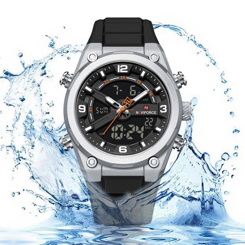 Relógio masculino NAVIFORCE co - Analog Quartz Watch avaliação e preço