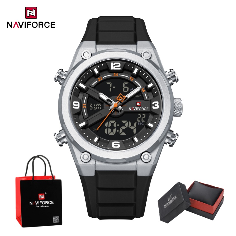 Relógio masculino NAVIFORCE co - Analog Quartz Watch avaliação e preço