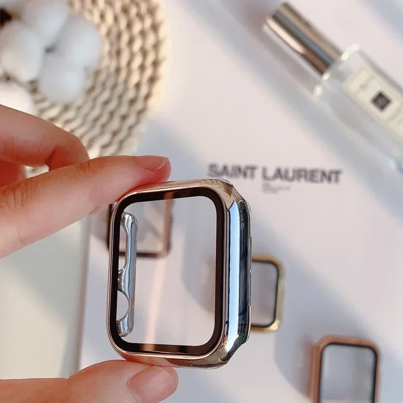 Vidro + capa para apple watch  - Smartwatch Watches Girls avaliação e preço