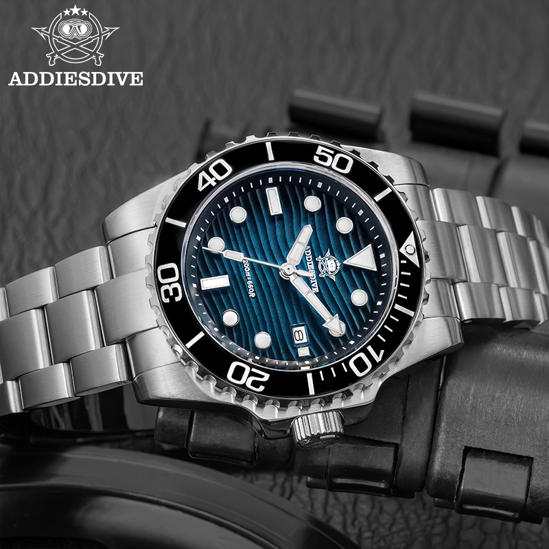 Addiesdive relógio de quartzo  - Analog Quartz Watch avaliação e preço