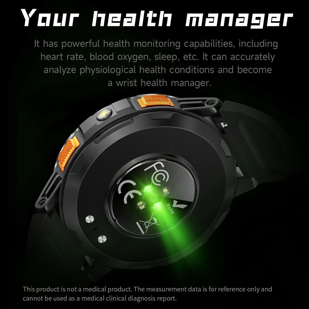 Novo relógio inteligente milit - Smartwatch Rugged Watches For Men avaliação e preço