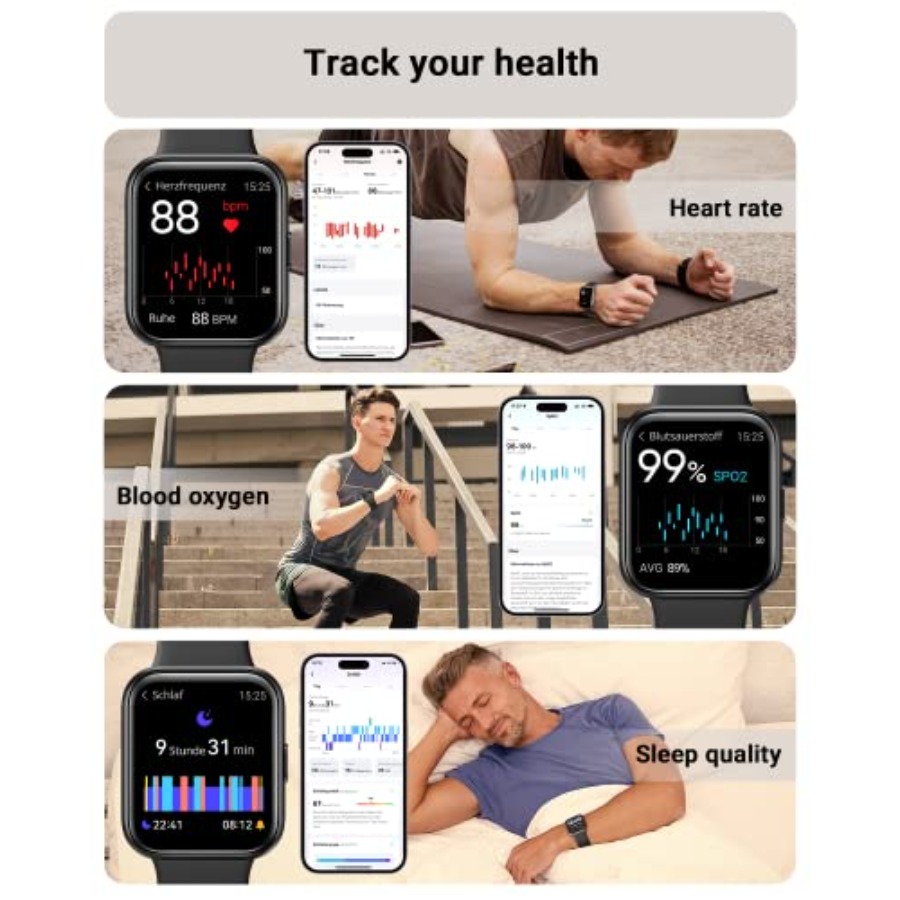 Relógio Inteligente para Homen - Smartwatch Iphone Watches For Women avaliação e preço